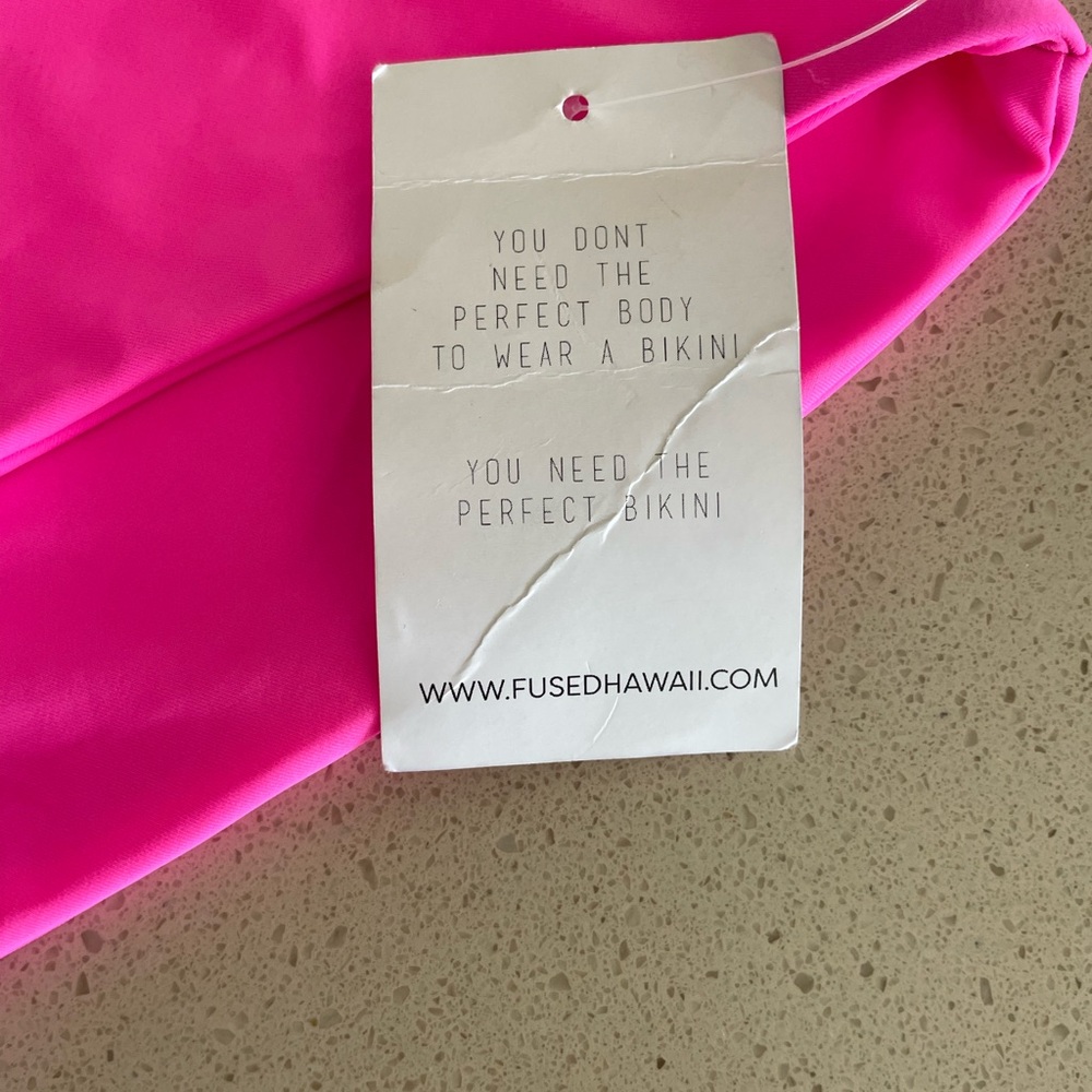 NWT Fused Hawaii Women's Pink Swim Bottom - Picture 3 of 10